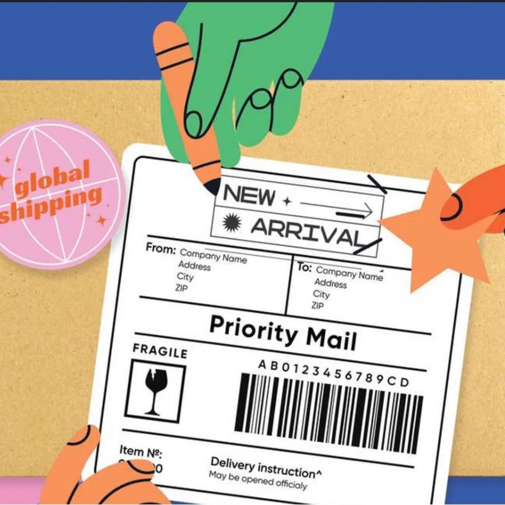 Extra Shipping Label